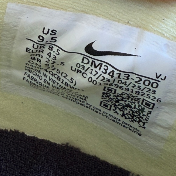 Nike Zoomx Pegasus Turbo Next Nature Runners in Sesame Size 9.5 - Picture 8 of 8